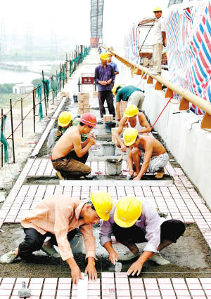辛苦的农民工