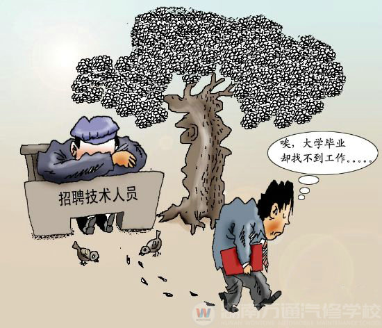 选择万通 告别“毕业即失业”求职尴尬