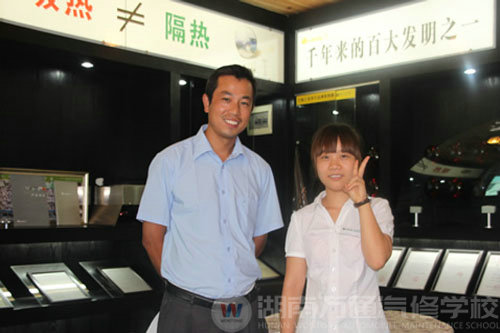 湖南万通汽车学校对杰出校友进行回访
