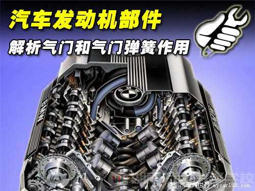 汽车发动机部件 解析气门和气门弹簧作用