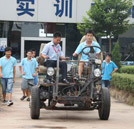 整车实训喜传捷报 万通和谐号试驾成功