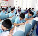 从容不迫迎挑战 湖南万通学子参加国家职业资格考试