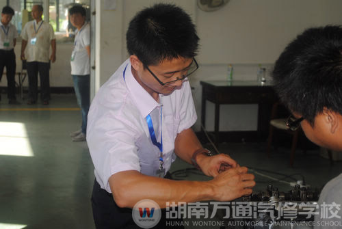 大赛现场万通教师的实际操