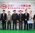 湖南万通汽修学校专业教师赴长沙比亚迪参观交流