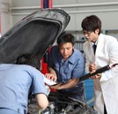 学吃香汽修技术 争当企业抢手的紧缺型人才
