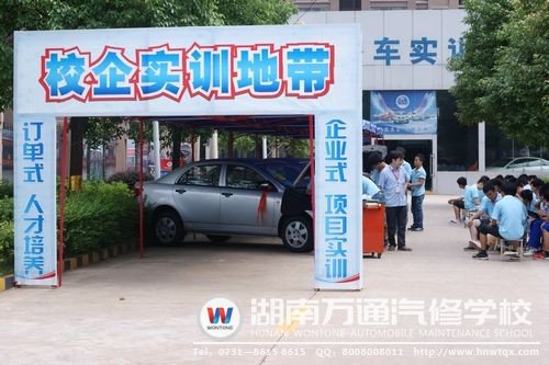 校企阳光实训项目让同学们有了一个展现学习成果的平台