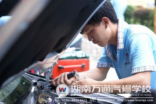 实训中的同学十分认真