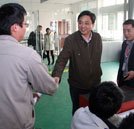 省民政厅民间组织管理局领导莅临学校视察指导工作
