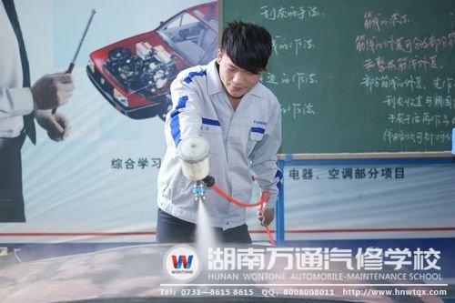 湖南万通培养企业青睐的“汽修宠儿”