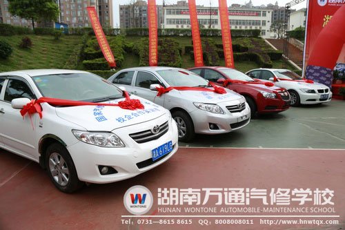 湖南万通近段时间新购入的新实训车辆