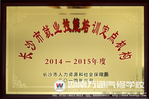 长沙市就业技能培训定点机构