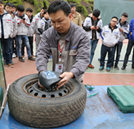 湖南万通教学体验:汽车安全气囊SRS爆破体验