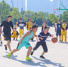 迎新进行时!＂3V3＂篮球赛火热开赛
